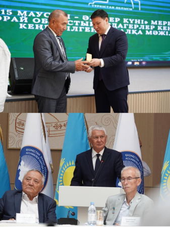 Түркістанда Әкелер күніне орай өңірдің ардагерлер кеңесінің кеңейтілген төралқа мәжілісі өтті.