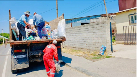 Қазығұрт ауданында биыл «Таза Қазақстан» республикалық бағдарламасы аясында жалпыаудандық сенбілік өтті