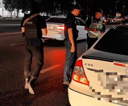 Ночная безопасность в Шымкенте: патрульные усилили контроль за порядком и водителями