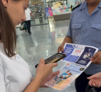 Шымкенттегі Shymkent City Mall сауда орталығында тұрмыстық зорлық-зомбылықтың алдын алу шарасы өтті