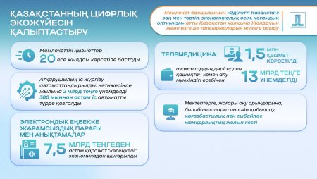 Президенттің 2024 жылғы Жолдауы: елімізде цифрлық экожүйе қалай қалыптасып келеді