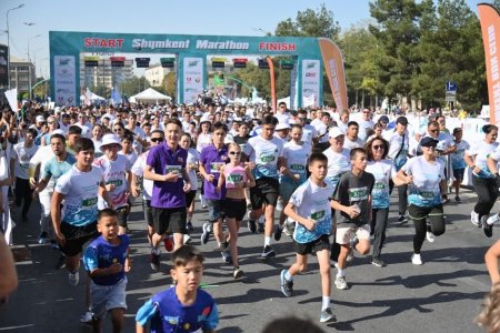 Определены победители массового забега «Shymkent Marathon – 2025»