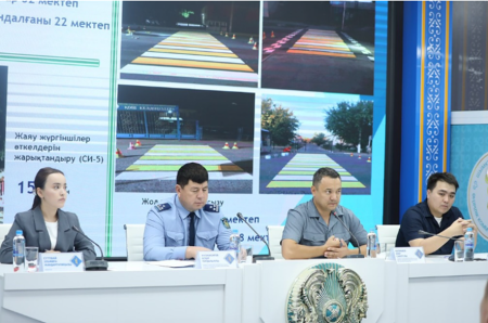 Мектеп оқушыларының жол қауіпсіздігі басты назарда