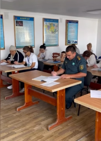 Қазақстан Республикасы Қорғаныс министрлігінің “Шымкент қаласы Еңбекші және Қаратау аудандарының қорғаныс істері жөніндегі біріктірілген басқармасында” әскери қызметкерлер арасында отбасылық-тұрмыстық зорлық-зомбылықтың алдын алу тақырыбында анонимді