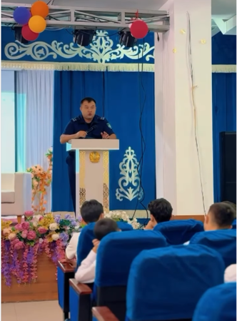 «1 Талант» мектебінде оқушылармен арнайы профилактикалық түсіндірме жұмыстарын өткізді.