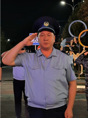 Шымкент қаласы Патрульдік полиция полкінде «Бір нүктелік» іс-шарасы аясында нұсқаулық беру