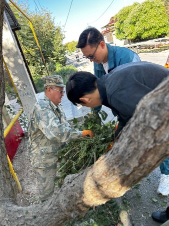 ТАЗАЛЫҚ КҮНІНІҢ ҚОРЫТЫНДЫСЫ: ШЫМКЕНТТЕ ЖҮЗДЕГЕН ТОННА ҚОҚЫС ШЫҒАРЫЛДЫ
