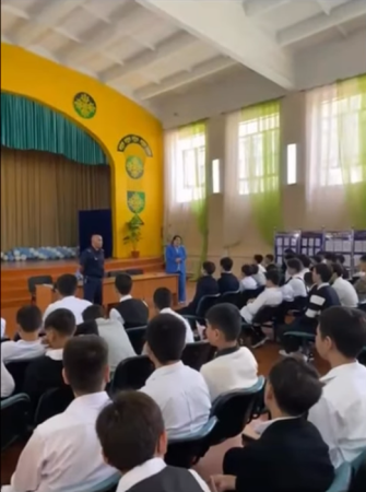 А.Молдағұлова атындағы №29 жалпы орта білім беретін мектепте «Құқықбұзушылықтың алдын алу» тақырыбында кездесу