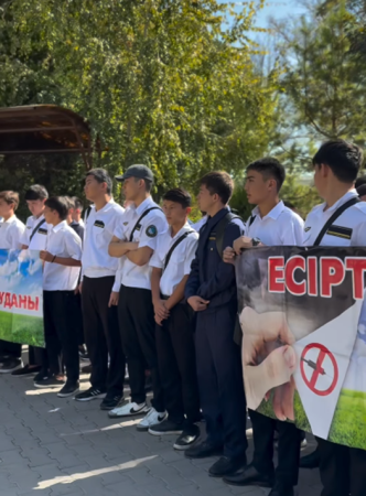 В Енбекшинском районе прошёл рейд по уничтожению граффити с пропагандой наркотиков