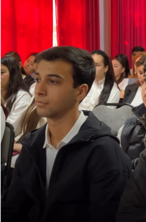 Встреча на тему «Закон и порядок» в Южно-Казахстанском гуманитарно-экономическом колледже