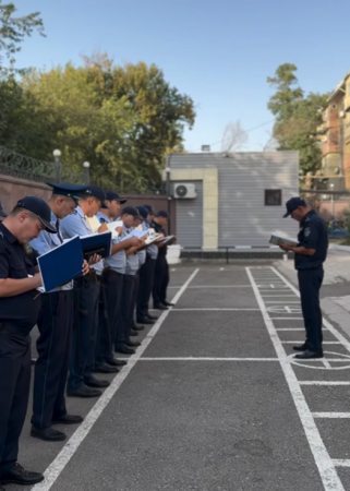 Еңбекші ауданында қылмыстың алдын алу және қоғамдық қауіпсіздікті қамтамасыз ету мақсатында Цемент зауыты, Чапаев, Ворошилов, Көксай ш.а. - да кезекті рейдтік іс-шара өтті
