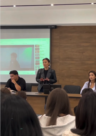 Студенты против наркотиков: разъяснительная встреча в Центрально-Азиатском инновационном университете города Шымкент