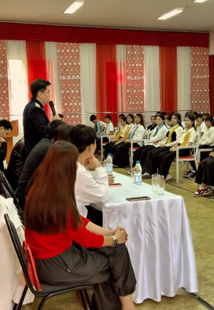 Профилактика правонарушений среди несовершеннолетних: разъяснительная встреча в средней школе №36 города Шымкента