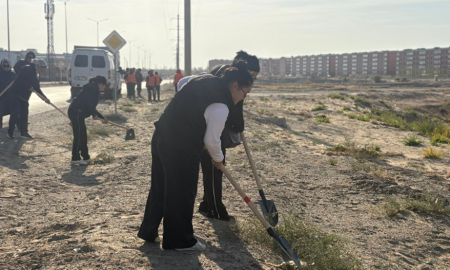 «Таза Қазақстан» республикалық экологиялық бағдарламасы аясында сенбілік өтті