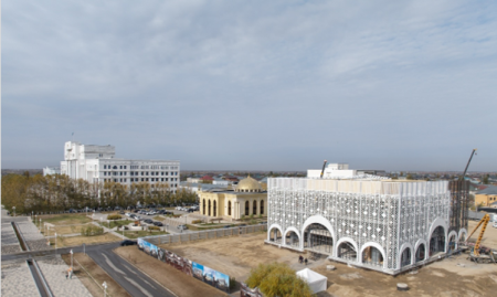 ҚЫЗЫЛОРДАДА «ДОСТЫҚ ҮЙІНІҢ» ЖАҢА ҒИМАРАТЫ САЛЫНУДА