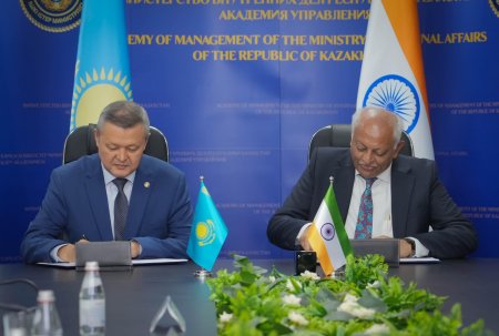 В Казахстане откроется филиал индийского топ-университета судебной экспертизы и IT-криминалистики