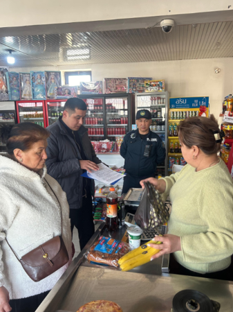 В ТУРАНСКОМ РАЙОНЕ ПРОВЕДЕНЫ ИССЛЕДОВАТЕЛЬСКИЕ МЕРОПРИЯТИЯ ПО ПРЕДОСТАВЛЕНИЮ СТАТУСА «НАСЕЛЕННЫЙ ПУНКТ БЕЗ АЛКОГОЛЯ»