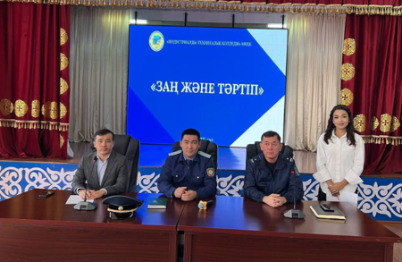 “Зиянды заттардың зардабы” тақырыбында Жол-көлік колледжінде кездесу