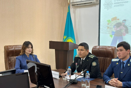 Жол-көлік колледжінің студенттерімен  «ЗАҢ МЕН ТӘРТІП» ҚАҒИДАСЫ АЯСЫНДА КЕЗДЕСУ ӨТТІ