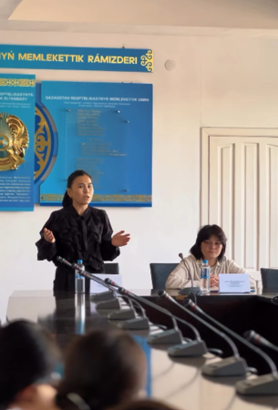 ВСТРЕЧА В РАМКАХ ПРИНЦИПА «ЗАКОН И ПОРЯДОК» ПРОШЛА В КОЛЛЕДЖЕ ИНДУСТРИИ ПИТАНИЯ И СЕРВИСА