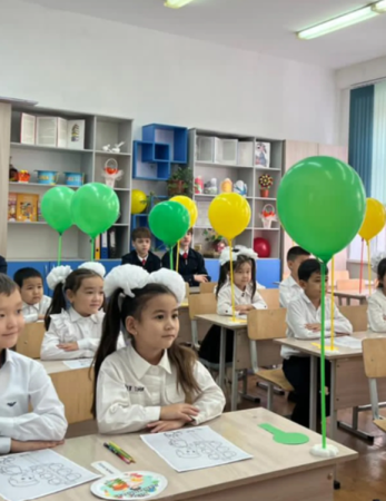 «Еске алу және қауіпсіздік жолы»: №45 мектеп-гимназиясында жол қауіпсіздігін арттыру бойынша іс-шара