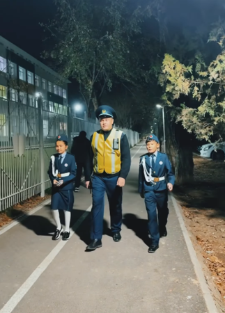 Школьникам Шымкента объяснили правила дорожной безопасности