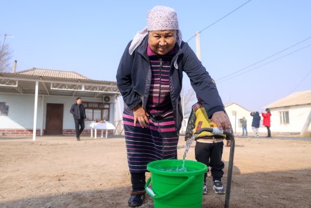В ШЫМКЕНТЕ В ЖИЛОМ МАССИВЕ «АЙКӨЛ» ЗАПУСТИЛИ СИСТЕМУ ВОДОСНАБЖЕНИЯ