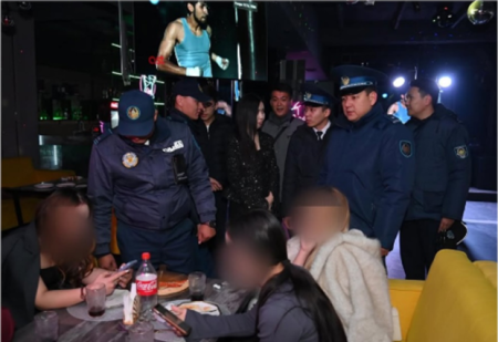 «ҚАУІПСІЗ ҚАЛА» АКЦИЯСЫ АЯСЫНДА ШЫМКЕНТТЕ ЖАЛПЫҚАЛАЛЫҚ ТҮНГІ РЕЙД ЖҮРГІЗІЛДІ