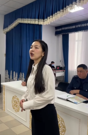 «ЗОРЛЫҚ-ЗОМБЫЛЫҚҚА ҚАРСЫ 16 КҮН» БЕЛСЕНДІЛІК АКЦИЯСЫ АЯСЫНДА Орта Азиялық жоғары медицина колледжінің СТУДЕНТТЕРІМЕН КЕЗДЕСУ