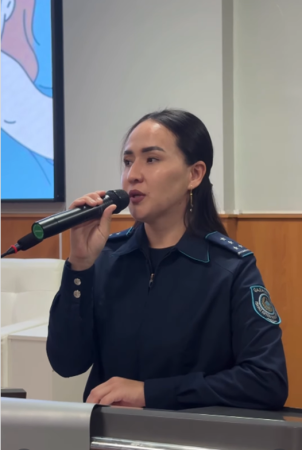 М. ӨТЕБАЕВ АТЫНДАҒЫ ЖАҢА ТЕХНОЛОГИЯЛАР КОЛЛЕДЖІНДЕ «ЗОРЛЫҚ-ЗОМБЫЛЫҚСЫЗ 16 КҮН БЕЛСЕНДІЛІК» АКЦИЯСЫ АЯСЫНДА КЕЗДЕСУ ӨТТІ