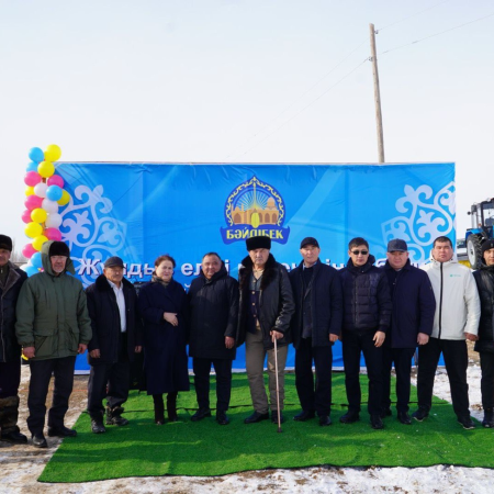 ТУРКЕСТАН: СЕЛО ЖУЛДЫЗ В БАЙДЫБЕКСКОМ РАЙОНЕ ПОДКЛЮЧЕНО К ПРИРОДНОМУ ГАЗУ