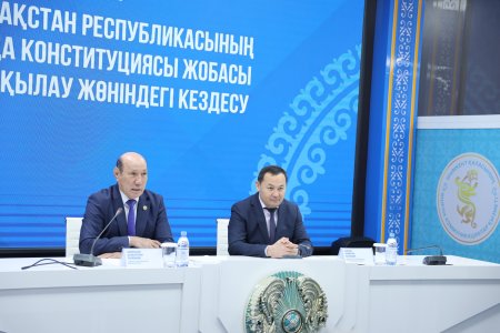 Ата заң – елдік мүдденің айнасы: Шымкентте ардагерлер Жаңа Конституция жобасына қолдау білдірді