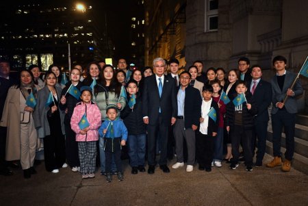 МЕМЛЕКЕТ БАСШЫСЫ ВАШИНГТОНДА ОТАНДАСТАРЫМЫЗБЕН КЕЗДЕСТІ