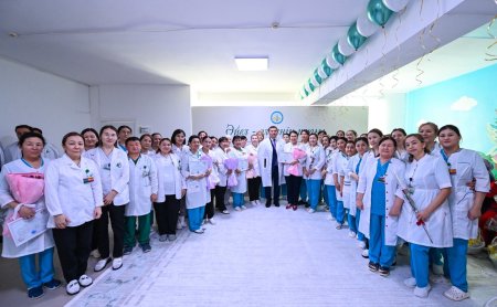 АЙМАҚ БАСШЫСЫ ПЕРИНАТАЛДЫҚ ОРТАЛЫҚТА АНАЛАРМЕН КЕЗДЕСТІ