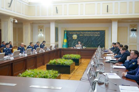 Ағымдағы жылдың 2 сәуірінде Қазақстан Республикасының Бас Прокуроры Б. Асыловтың төрағалығымен