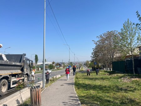 Тұран ауданында ауқымды сенбілік өтті