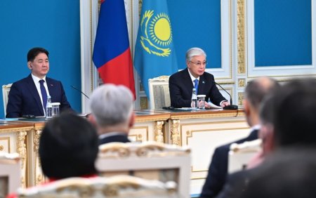 ПРЕЗИДЕНТ: ҚАЗАҚСТАН МЕН МОҢҒОЛИЯ АВТОЖОЛЫ САУДА-САТТЫҚТЫ АРТТЫРУҒА ЕРЕКШЕ СЕРПІН БЕРЕДІ