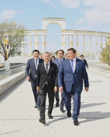 ҚЫЗЫЛОРДАДА ЕЛІМІЗДЕГІ ҮШІНШІ ПРЕЗИДЕНТТІК КІТАПХАНАНЫҢ ІРГЕТАСЫ ҚАЛАНДЫ