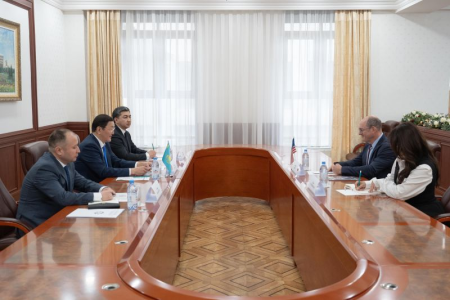 Генеральный Прокурор принял представителей Американской торговой палаты Казахстана и крупных компаний-инвесторов