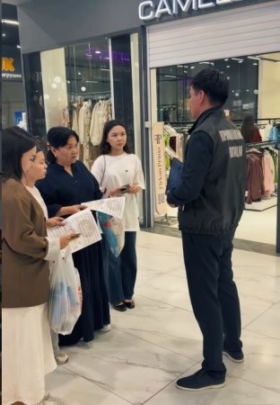 Шымкент қаласы полиция департаменті Еңбекші ауданы полиция басқармасының жедел уәкілдері