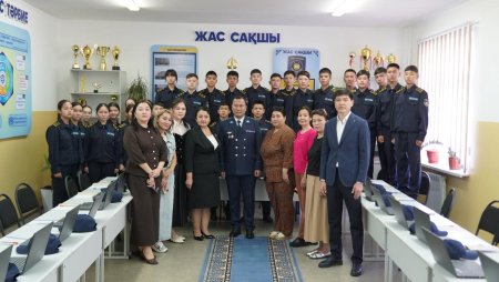 Шымкентте батыр полицейдің атына «Жас сақшы» сыныбы ашылды
