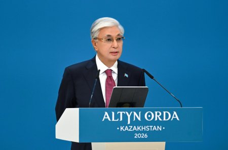Қасым-Жомарт Тоқаев Астанада өтіп жатқан «Алтын Орда – дала өркениетінің үлгісі: тарих, археология, мәдениет, бірегейлік» атты халықаралық симпозиумның ашылу салтанатында сөз сөйледі.