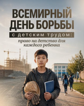 12 июня – Всемирный день борьбы с детским трудом