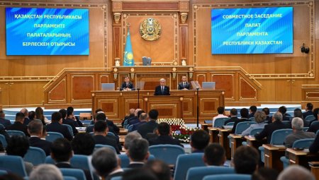 МЕМЛЕКЕТ БАСШЫСЫ ҚАСЫМ-ЖОМАРТ ТОҚАЕВ ПАРЛАМЕНТ ПАЛАТАЛАРЫНЫҢ БІРЛЕСКЕН ОТЫРЫСЫНДА СӨЗ СӨЙЛЕДІ