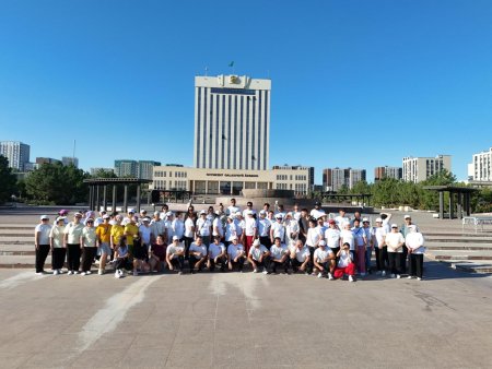 ШЫМКЕНТТЕ 200-ГЕ ЖУЫҚ ТҰРҒЫН «БЕЛСЕНДІ КҮН» АКЦИЯСЫНА ҚАТЫСТЫ