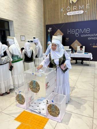 ШЫМКЕНТТЕ АҚ ЖАУЛЫҚТЫ ӘЖЕЛЕР ӨЗ ТАҢДАУЫН ЖАСАДЫ