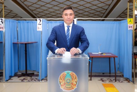 ГАБИТ СЫЗДЫКБЕКОВ ПРОГОЛОСОВАЛ НА ВЫБОРАХ