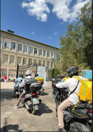 Шымкент курьерлері Құрылтай сайлауында дауыс берді