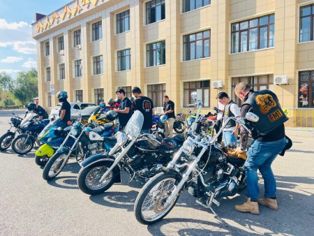 Голосование байкеров на выборах в Курултай