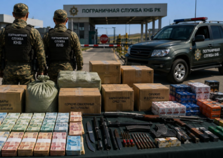 Түркістан облысында 100 миллион теңгелік контрабандалық темекі ұсталды: аймақты шарпыған заңсыз тауар тасымалдау ісі